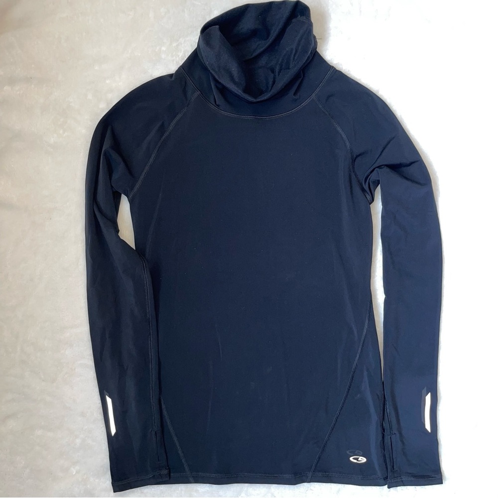 Champion Duo Dry Cowl neck Pullover Workout Top Shirt Athletic Target Fitted